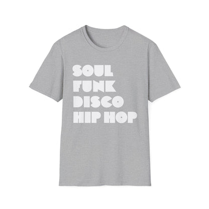 Soul Funk Disco Hip Hop Maglietta Leggera