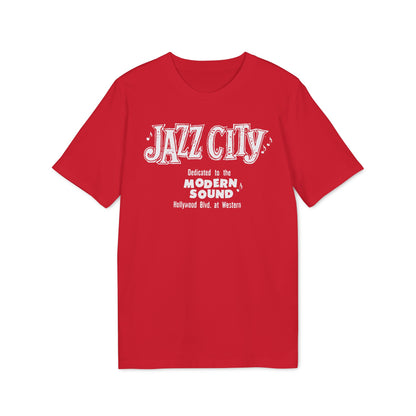Jazz City Maglietta in Cotone Biologico LA Jazz Club