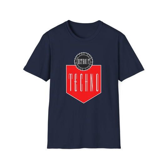 Detroit Sound Of Techno T Shirt (XL) - DEADSTOCK - ULTIMO PEZZO - 50% DI SCONTO