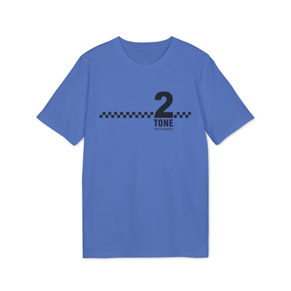 2 Tone Checks Maglietta in Cotone Biologico
