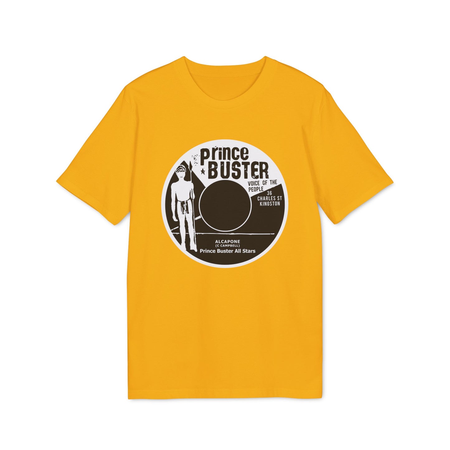 Prince Buster Voice Of The People Maglietta in Cotone Biologico