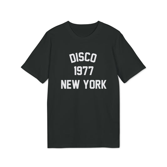 Disco 1977 Maglietta in Cotone Biologico