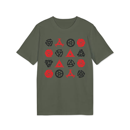 16 Record Adaptors Maglietta in Cotone Biologico