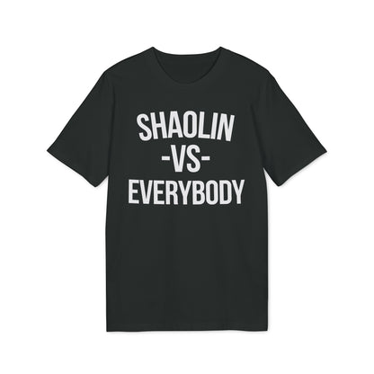 Shaolin vs Everybody Maglietta in Cotone Biologico