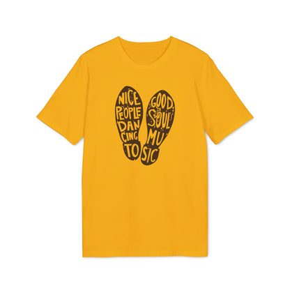 Nice People Dancing To Soul Music Maglietta in Cotone Biologico