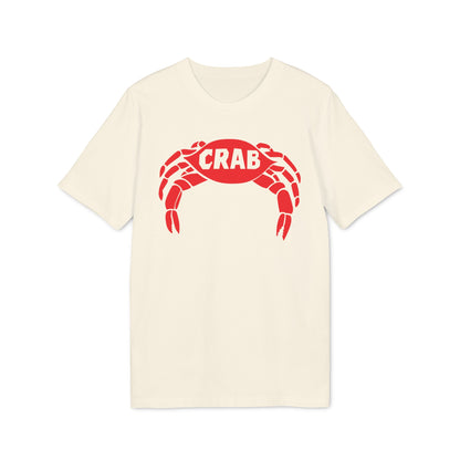 Crab Records Maglietta in Cotone Biologico