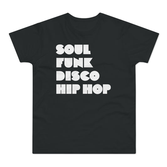 Soul Funk Disco Hip Hop Maglietta Peso Medio