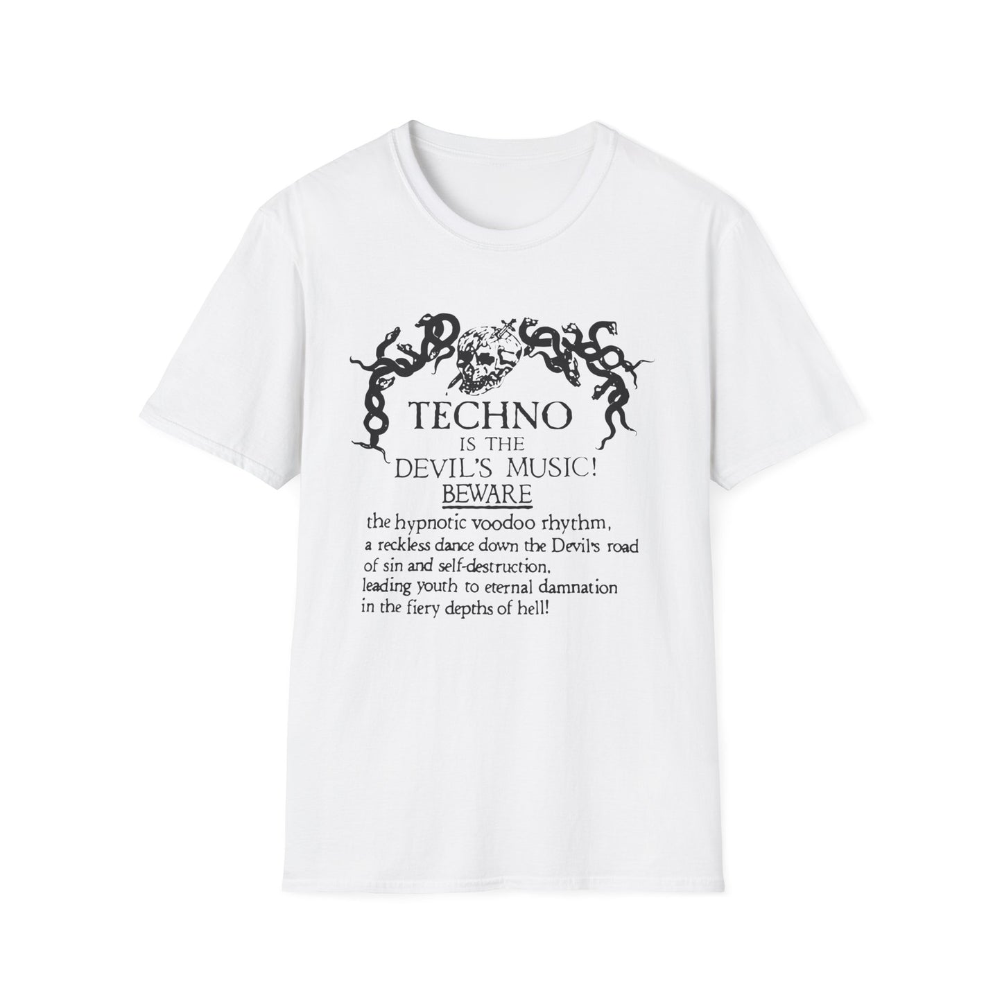 Techno is The Devil's Music Maglietta - Leggera